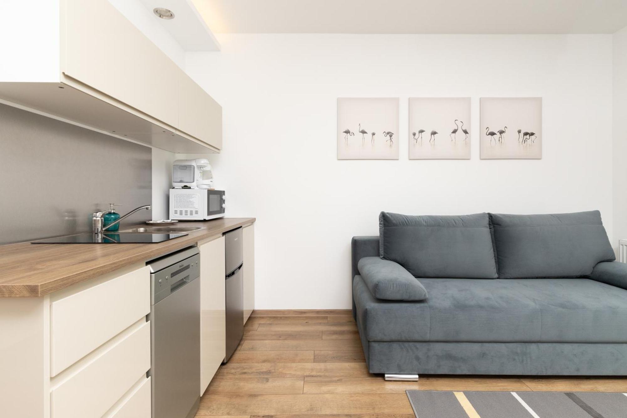 Totu Home Marina Gdansk Modern Apartment Bagian luar foto